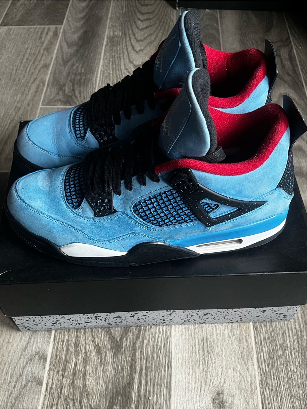 Jordan 4 Retro x Travis Scott Cactus Jack men’s size 11 *authentic* - Picture 3 of 7